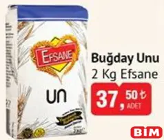 EFSANE BUĞDAY UNU 2 KG EFSANE BUĞDAY UNU 2 KG